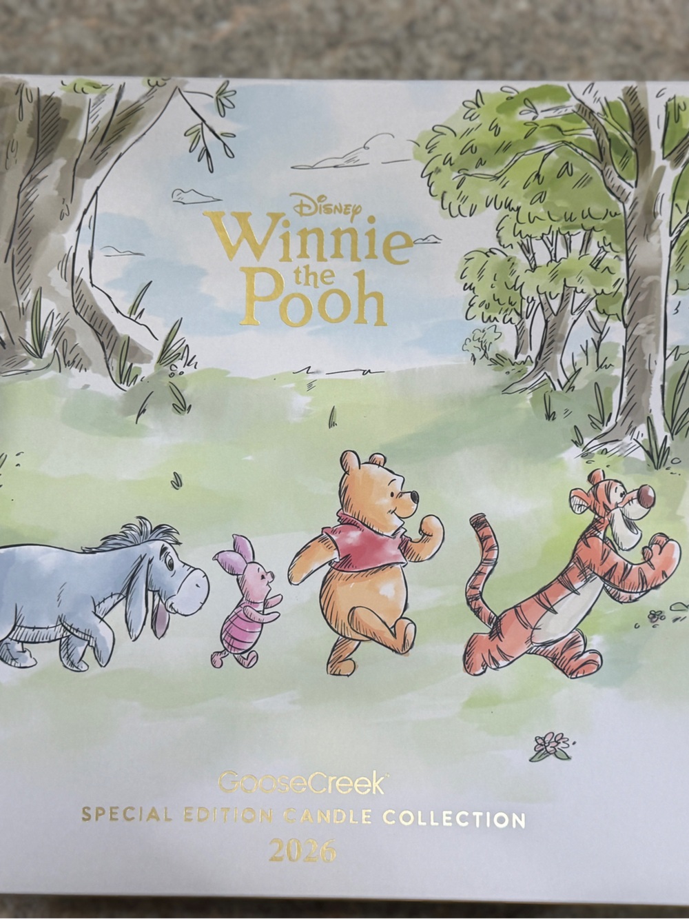 Disney Winnie the Pooh Special Edition Goose Creek Candle Collection 2026